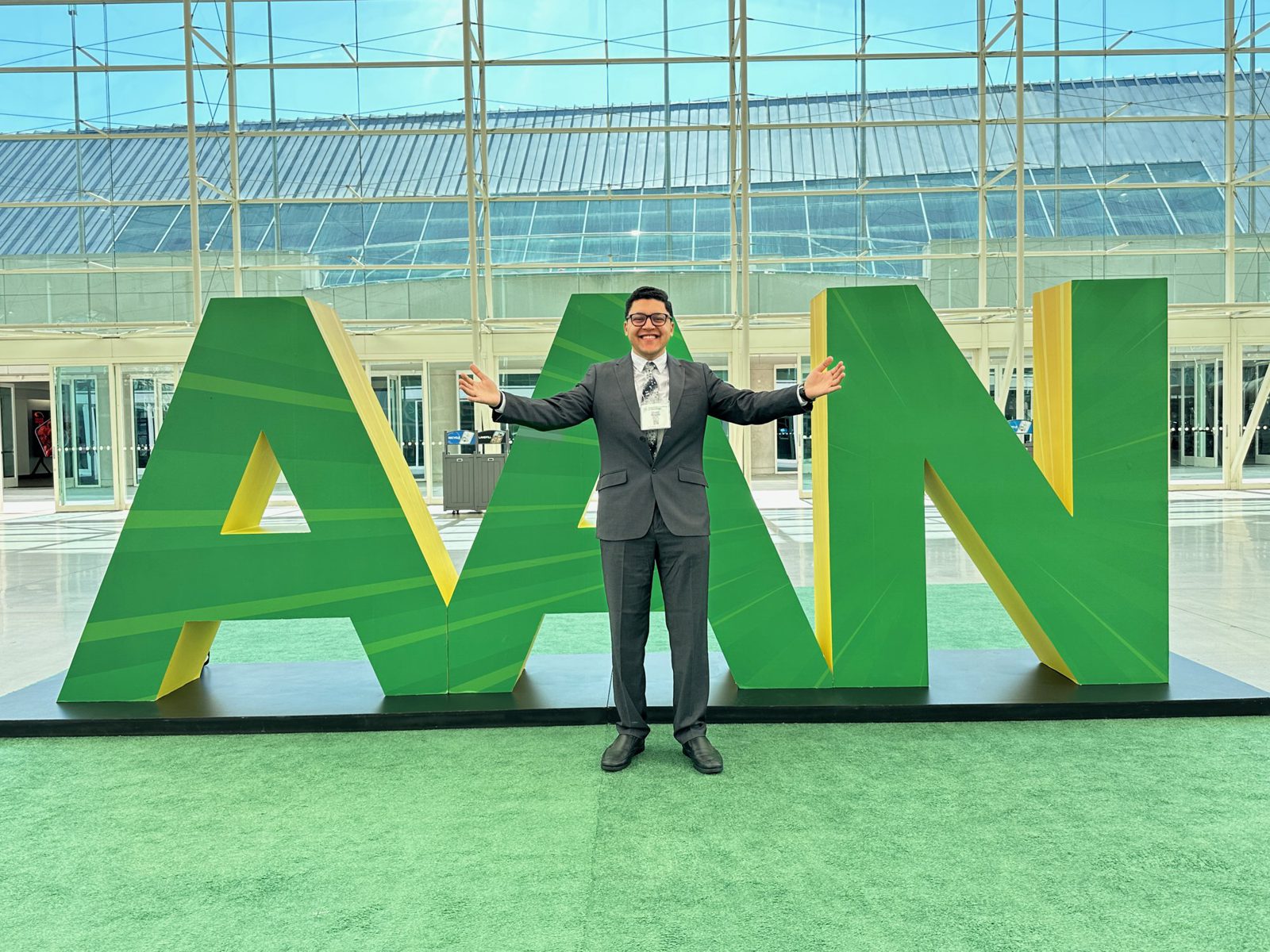 Ahmed Negida at the AAN 2025 Annual Meeting